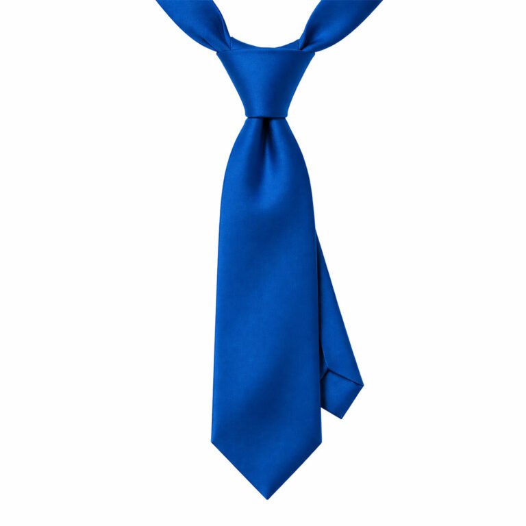 Cravate Bleu bic